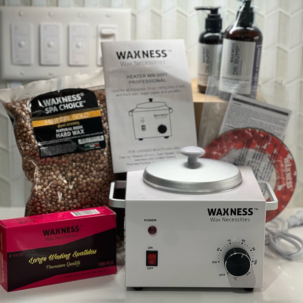 Brand new/never used waxing kit!